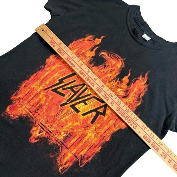 Vintage Slayer Fire Bird Women’s Fit Tee - Picture 9 of 10
